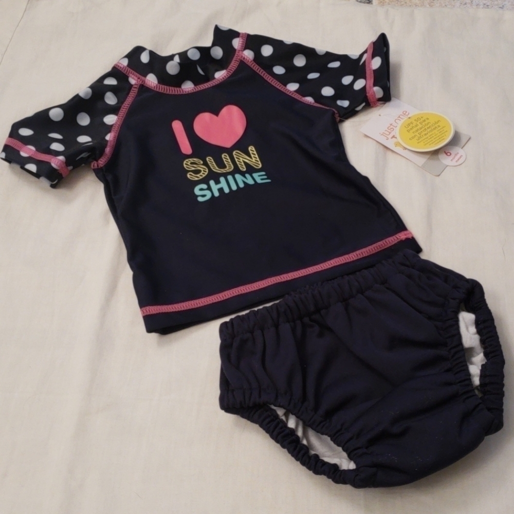 Carters Swim Diaper and Swim Top NWT